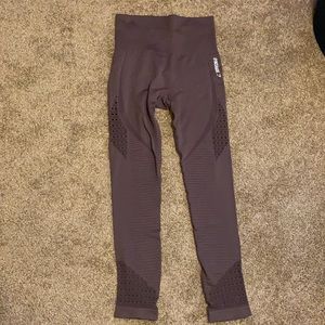 Purple gymshark seamless leggings